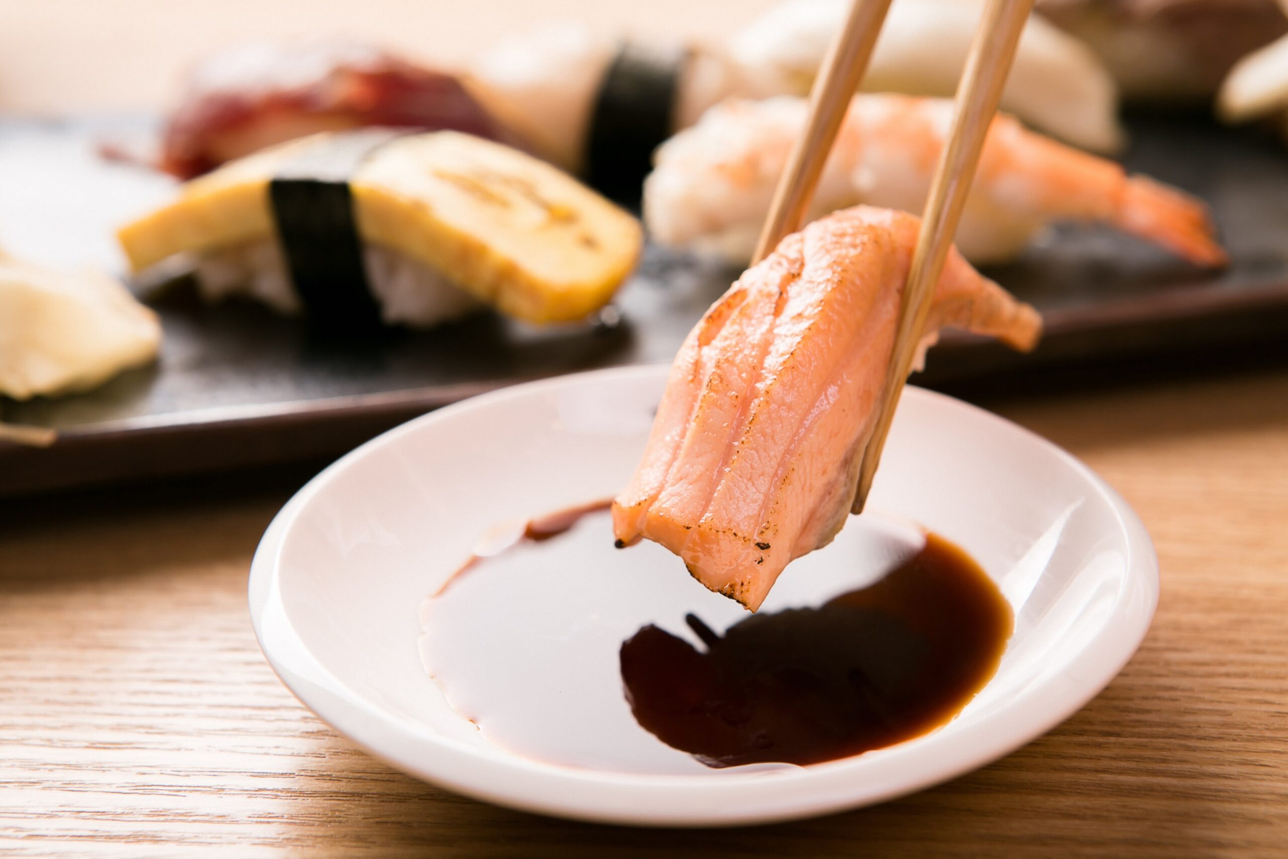 Soy Sauce for Sushi styled image